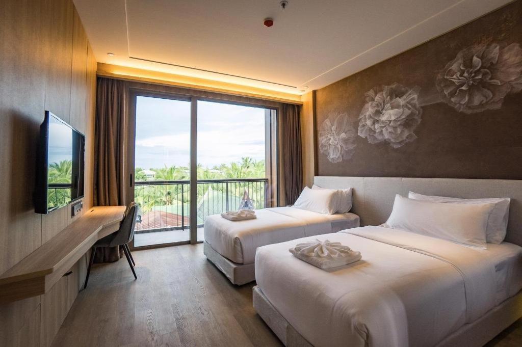 Riverton Hotel Samut Songkhram Exterior foto